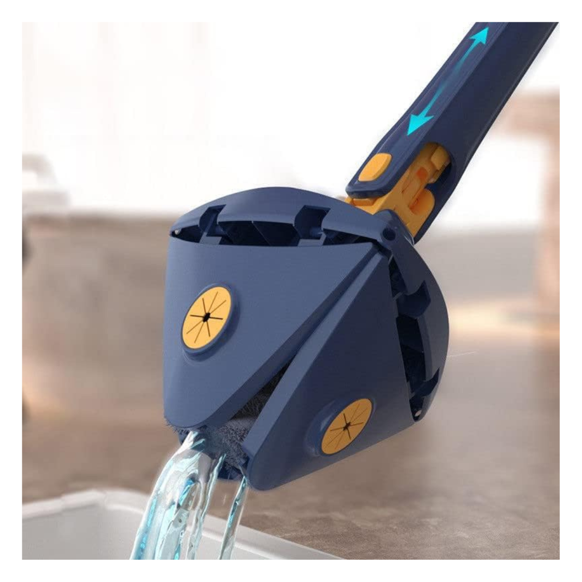 LuxMop™ Mopa con exprimidor integrado