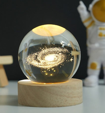 Bola de Cristal LED con Diseño 3D