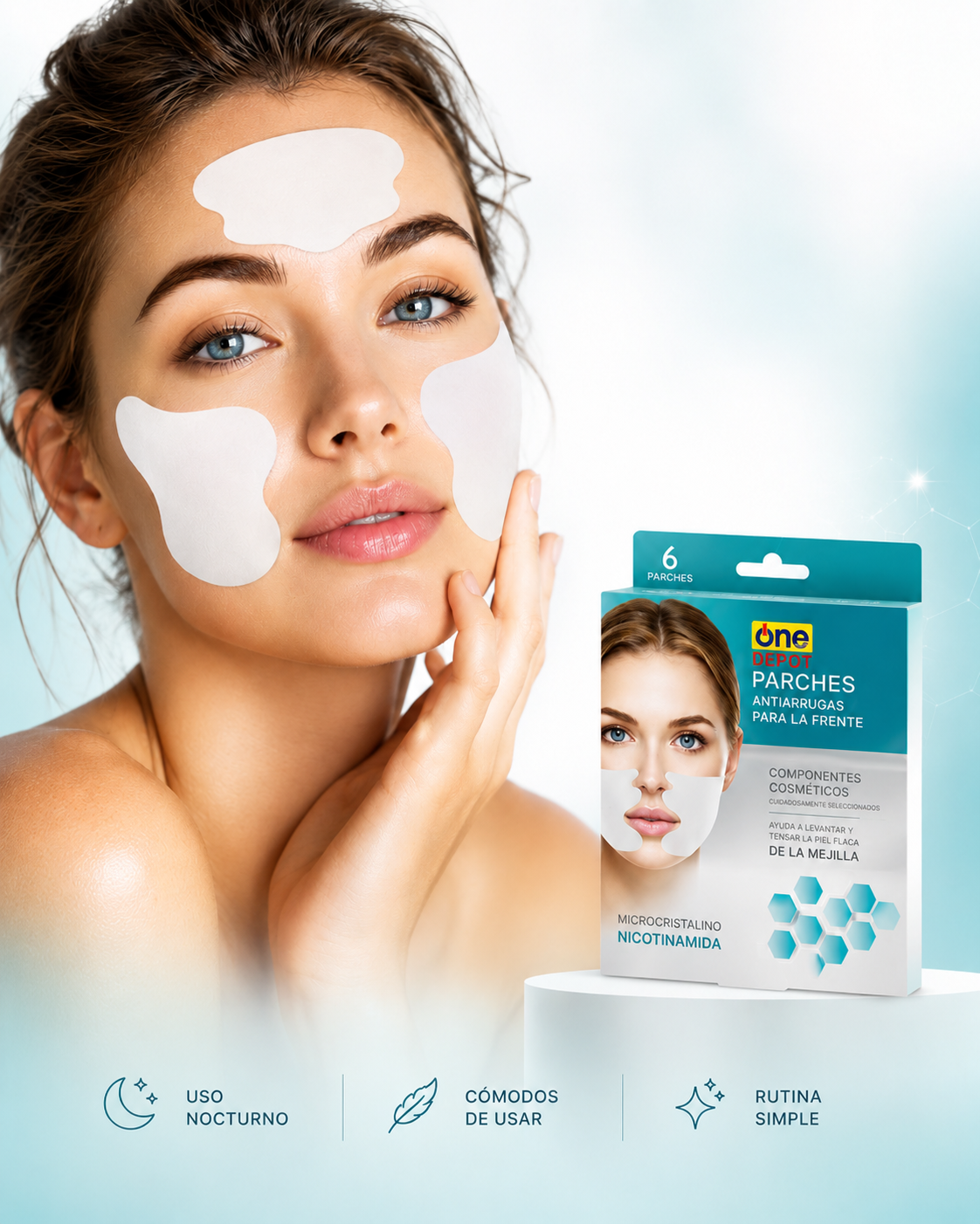 Dermalift™ Parches Faciales Antiedad