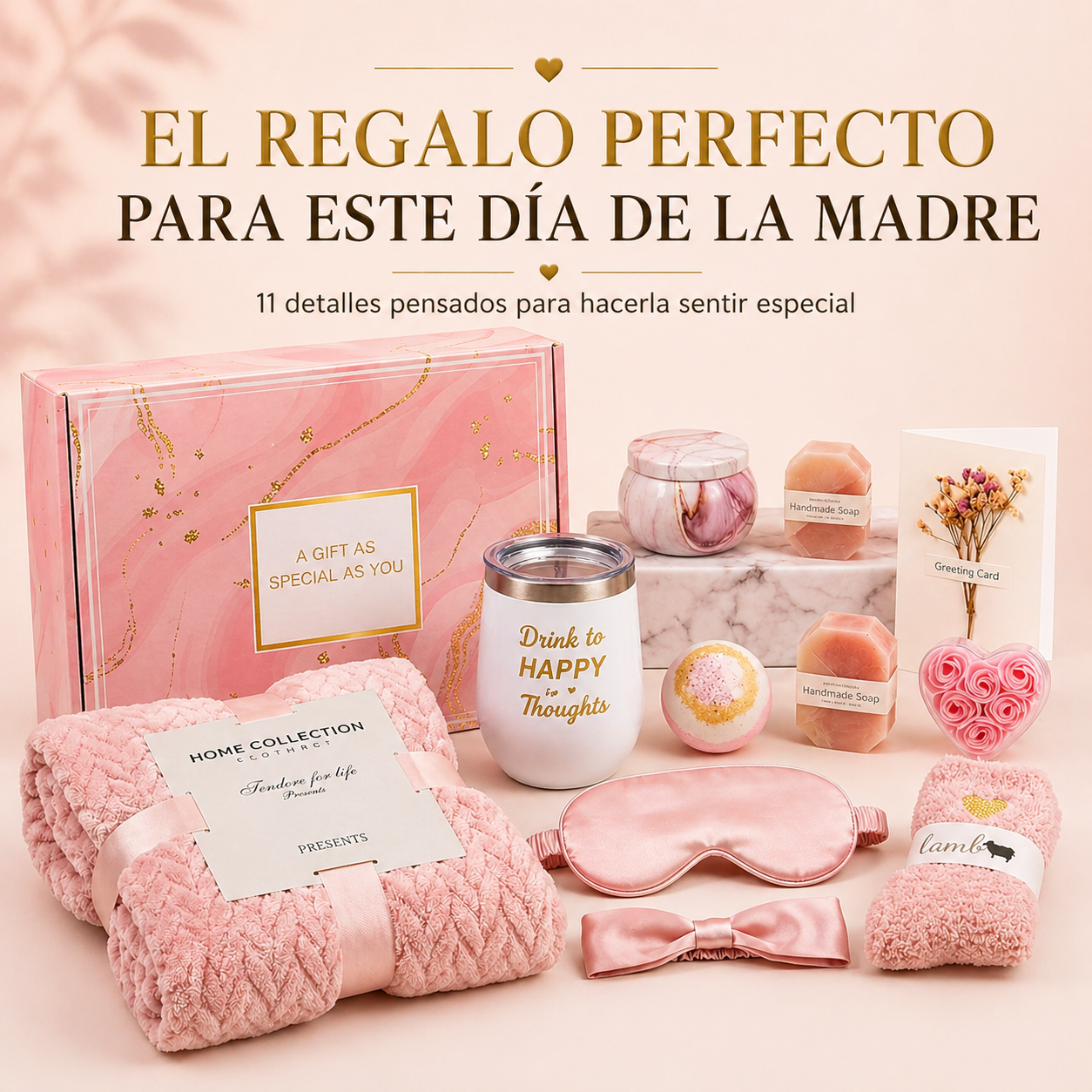 Caja de Regalo Spa Premium – 11 Detalles para Mamá