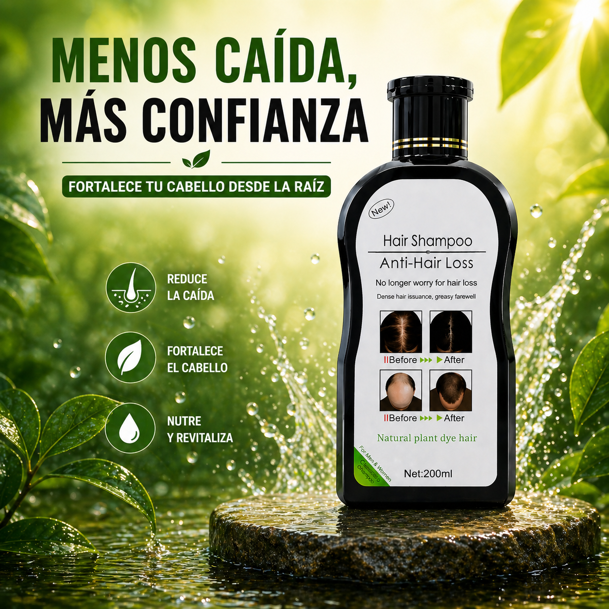Shampoo Anticaida Hair Care Disaar 200 M