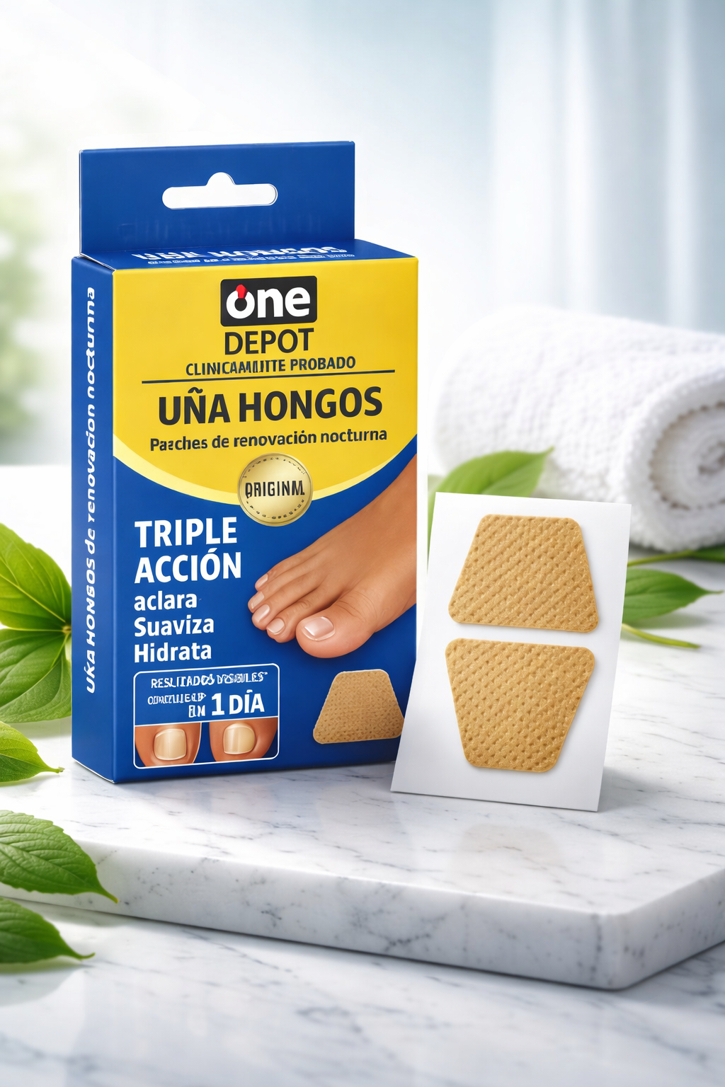 NailCare™ Parches Reparadores para Uñas (16 Und)