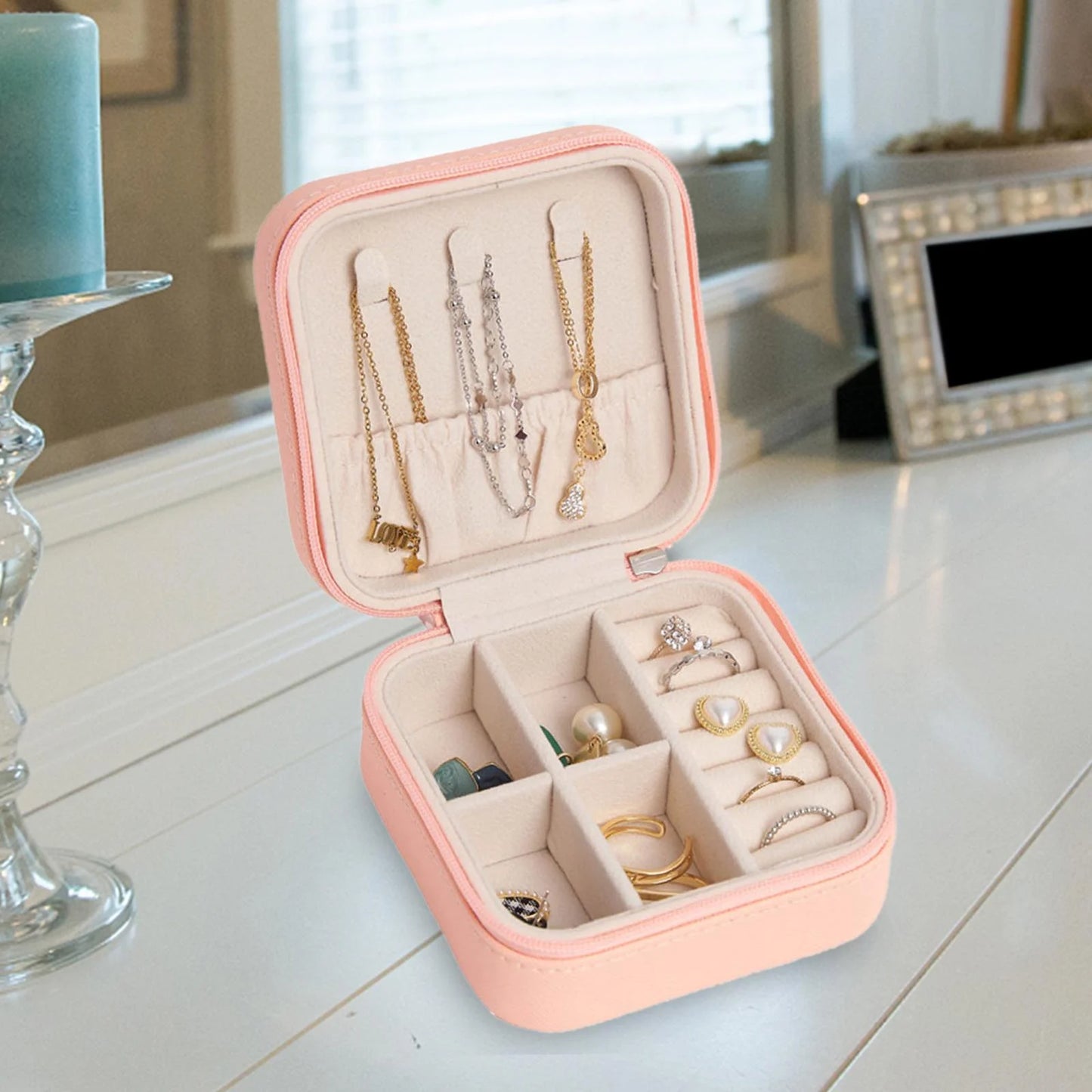 💎 Mini Joyero Portátil – Organización y estilo donde vayas ✨
