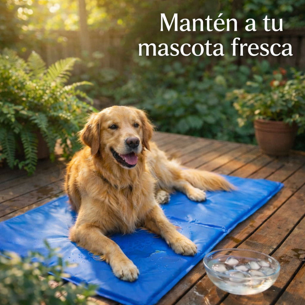 🧊✨ Manta de Gel Refrescante para Mascotas (Perros y Gatos)