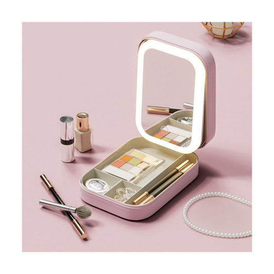 ShineKit™ – Estuche con Espejo LED Iluminado