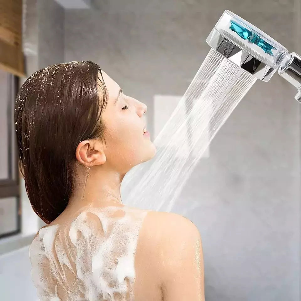 🚿 Ducha Alta Presión con Sistema de Hélice y Filtración