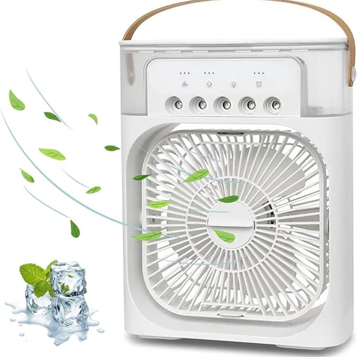 AquaGlow™ Humidificador Ventilador
