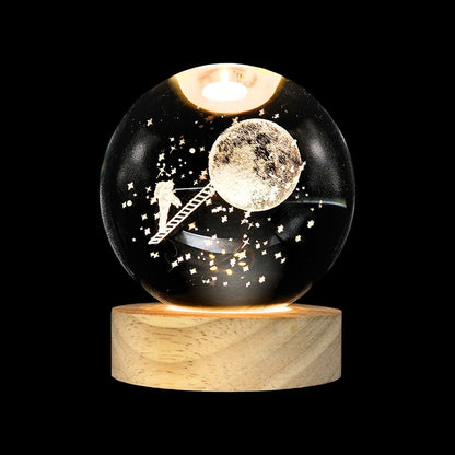 Bola de Cristal LED con Diseño 3D