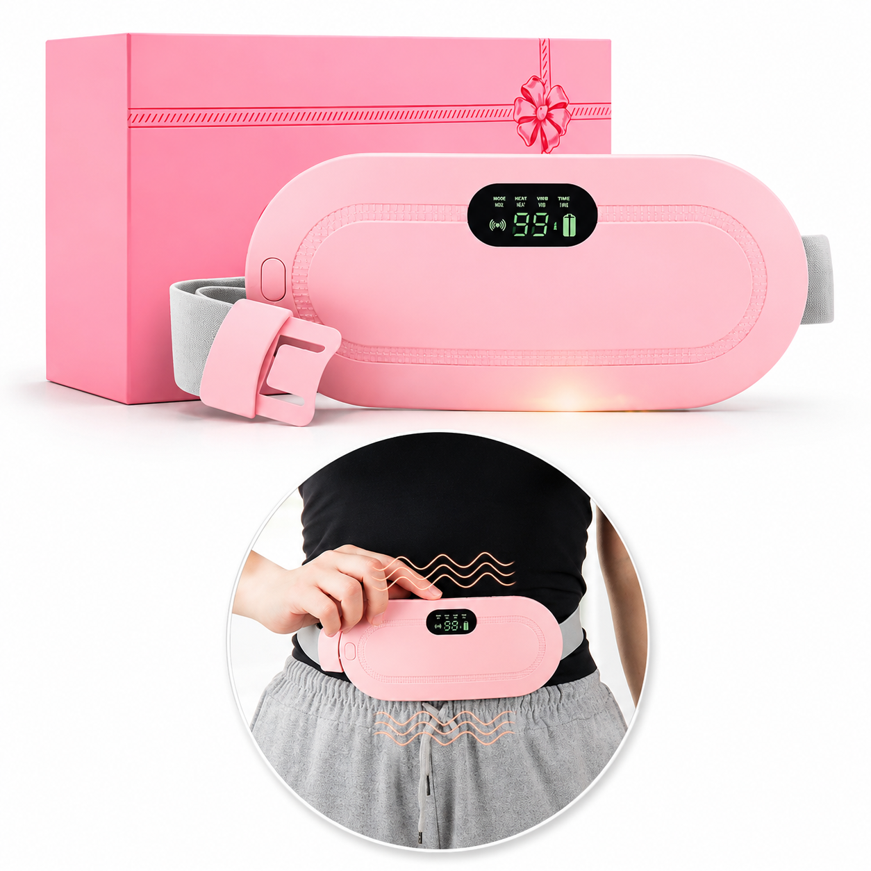Cinturón Térmico para Cólicos Menstruales