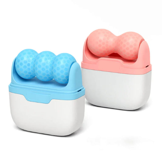 ❄️ Masajeador Facial Ice Roller Doble/Triple Cabezal