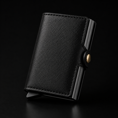 ShieldCard™ Billetera compacta con protección RFID
