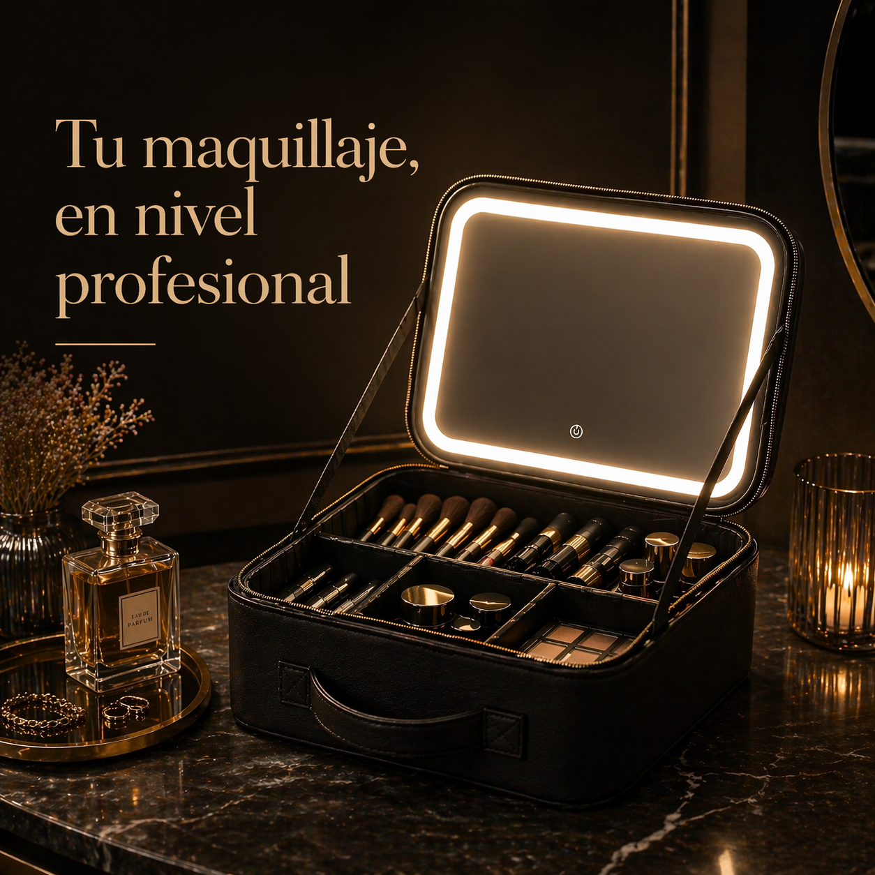LumiCase™ — Estudio Portátil de Belleza Profesional