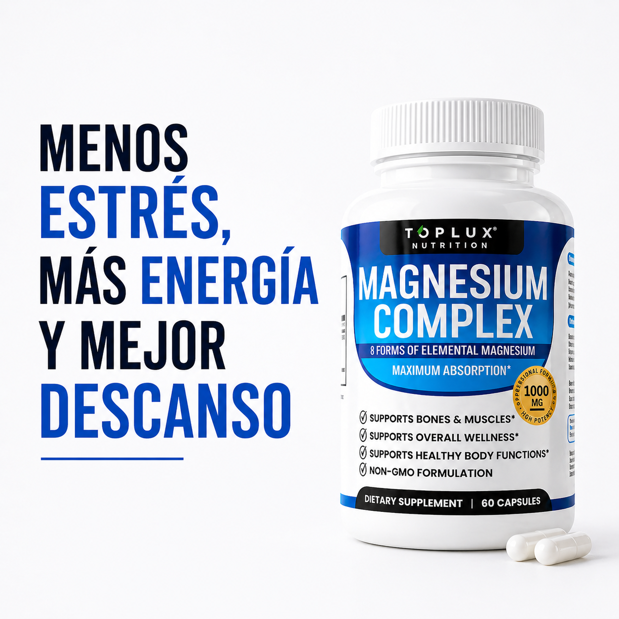 MAGNESIUM COMPLEX 8 EN 1 – 1000 MG