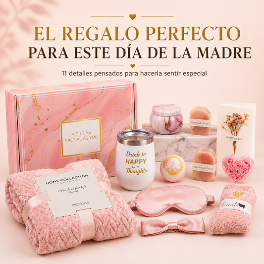 Caja de Regalo Spa Premium – 11 Detalles para Mamá