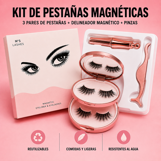 Pack Pestañas Magnéticas