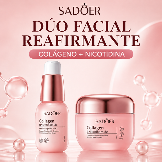 Dúo Facial SADOER™ Colágeno + Nicotinamida