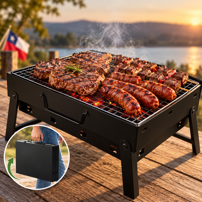 Parrilla Portátil Plegable