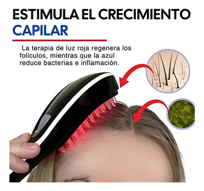 NanoGlow™ Peine con Nano Spray y Fototerapia