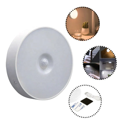 Lámpara LED con sensor de movimiento (Pack x3)
